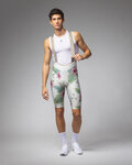 ALÉ pantalones cortos de tirantes - SAUVAGE PR-E - beige/multicolor