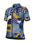 ALÉ jersey de manga corta - KID GAMES - rosa/turquesa/amarillo