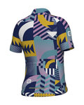 ALÉ jersey de manga corta - KID GAMES - rosa/turquesa/amarillo