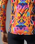 ALÉ maillot de invierno de manga larga - TRIBAL - naranja