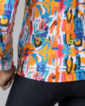 ALÉ maillot de invierno de manga larga - TRIBAL - blanco/multicolor
