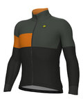 ALÉ chaqueta aislante - PR-E GEOMETRIC - negro/gris/naranja