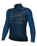 ALÉ maillot de invierno de manga larga - PR-E MEGABYTE - azul