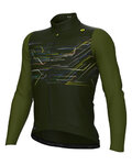ALÉ maillot de invierno de manga larga - PR-E MEGABYTE - verde