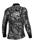 ALÉ maillot de invierno de manga larga - PRAGMA SAFARI - negro/blanco