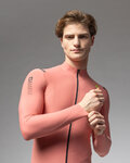 ALÉ maillot de invierno de manga larga - WARM RACE - rosa