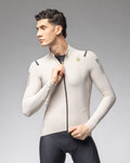 ALÉ maillot de invierno de manga larga - WARM RACE - marfil