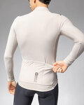 ALÉ maillot de invierno de manga larga - WARM RACE - marfil