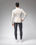 ALÉ maillot de invierno de manga larga - WARM RACE - marfil