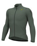 ALÉ maillot de invierno de manga larga - WARM RACE - verde