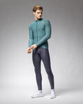 ALÉ maillot de invierno de manga larga - WARM RACE - verde