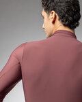 ALÉ maillot de invierno de manga larga - WARM RACE - granate