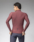 ALÉ maillot de invierno de manga larga - WARM RACE - granate