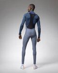 ALÉ pantalones largos con tirantes - KLIMATIK K-ATMO - azul claro