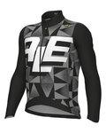 ALÉ maillot de invierno de manga larga - PR-E MULTIVERSO - negro/blanco