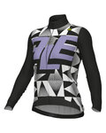 ALÉ maillot de invierno de manga larga - PR-E MULTIVERSO - negro/blanco