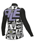 ALÉ maillot de invierno de manga larga - PR-E MULTIVERSO - negro/blanco