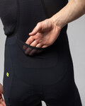 ALÉ pantalones cortos de tirantes - GRAVEL-PRO OFF ROAD - GRAVEL - negro