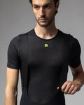 ALÉ pantalones cortos de tirantes - GRAVEL-PRO OFF ROAD - GRAVEL - negro
