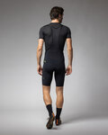 ALÉ pantalones cortos de tirantes - GRAVEL-PRO OFF ROAD - GRAVEL - negro