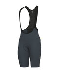 ALÉ pantalones cortos de tirantes - GRAVEL-PRO OFF ROAD - GRAVEL - gris
