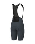 ALÉ pantalones cortos de tirantes - GRAVEL-PRO OFF ROAD - GRAVEL - gris