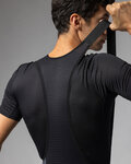 ALÉ pantalones cortos de tirantes - GRAVEL-PRO OFF ROAD - GRAVEL - gris