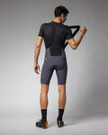 ALÉ pantalones cortos de tirantes - GRAVEL-PRO OFF ROAD - GRAVEL - gris