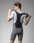 ALÉ pantalones cortos de tirantes - GRAVEL-PRO OFF ROAD - GRAVEL - verde