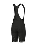 ALÉ pantalones cortos de tirantes - STRADA 2.0 PR-E - negro/blanco