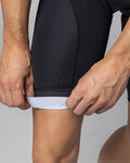 ALÉ pantalones cortos de tirantes - STRADA 2.0 PR-E - negro/blanco