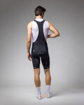 ALÉ pantalones cortos de tirantes - STRADA 2.0 PR-E - negro/blanco