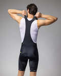 ALÉ pantalones cortos de tirantes - STRADA 2.0 PR-E - negro/blanco