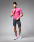 ALÉ jersey de manga corta - COLOR BLOCK PRAGMA - rosa
