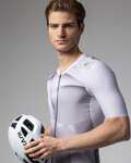 ALÉ jersey de manga corta - SPRINTER R-EV1 - blanco/gris