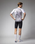 ALÉ jersey de manga corta - SPRINTER R-EV1 - blanco/gris