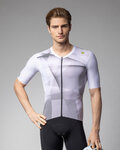 ALÉ jersey de manga corta - SPRINTER R-EV1 - blanco/gris