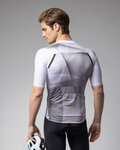ALÉ jersey de manga corta - SPRINTER R-EV1 - blanco/gris
