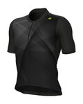 ALÉ jersey de manga corta - SPRINTER R-EV1 - negro/gris