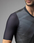 ALÉ jersey de manga corta - SPRINTER R-EV1 - negro/gris