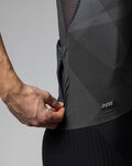 ALÉ jersey de manga corta - SPRINTER R-EV1 - negro/gris