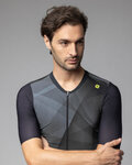 ALÉ jersey de manga corta - SPRINTER R-EV1 - negro/gris