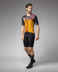 ALÉ jersey de manga corta - SPRINTER R-EV1 - naranja/negro/rosa