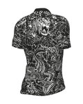 ALÉ jersey de manga corta - SAFARI PRAGMA - negro/blanco