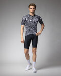 ALÉ jersey de manga corta - SAFARI PRAGMA - negro/blanco