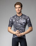 ALÉ jersey de manga corta - SAFARI PRAGMA - negro/blanco