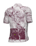 ALÉ jersey de manga corta - MARBLE PR-E - blanco/rojo