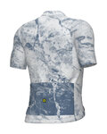 ALÉ jersey de manga corta - MARBLE PR-E - blanco/azul