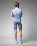 ALÉ jersey de manga corta - MARBLE PR-E - blanco/azul