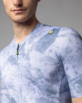 ALÉ jersey de manga corta - MARBLE PR-E - blanco/azul